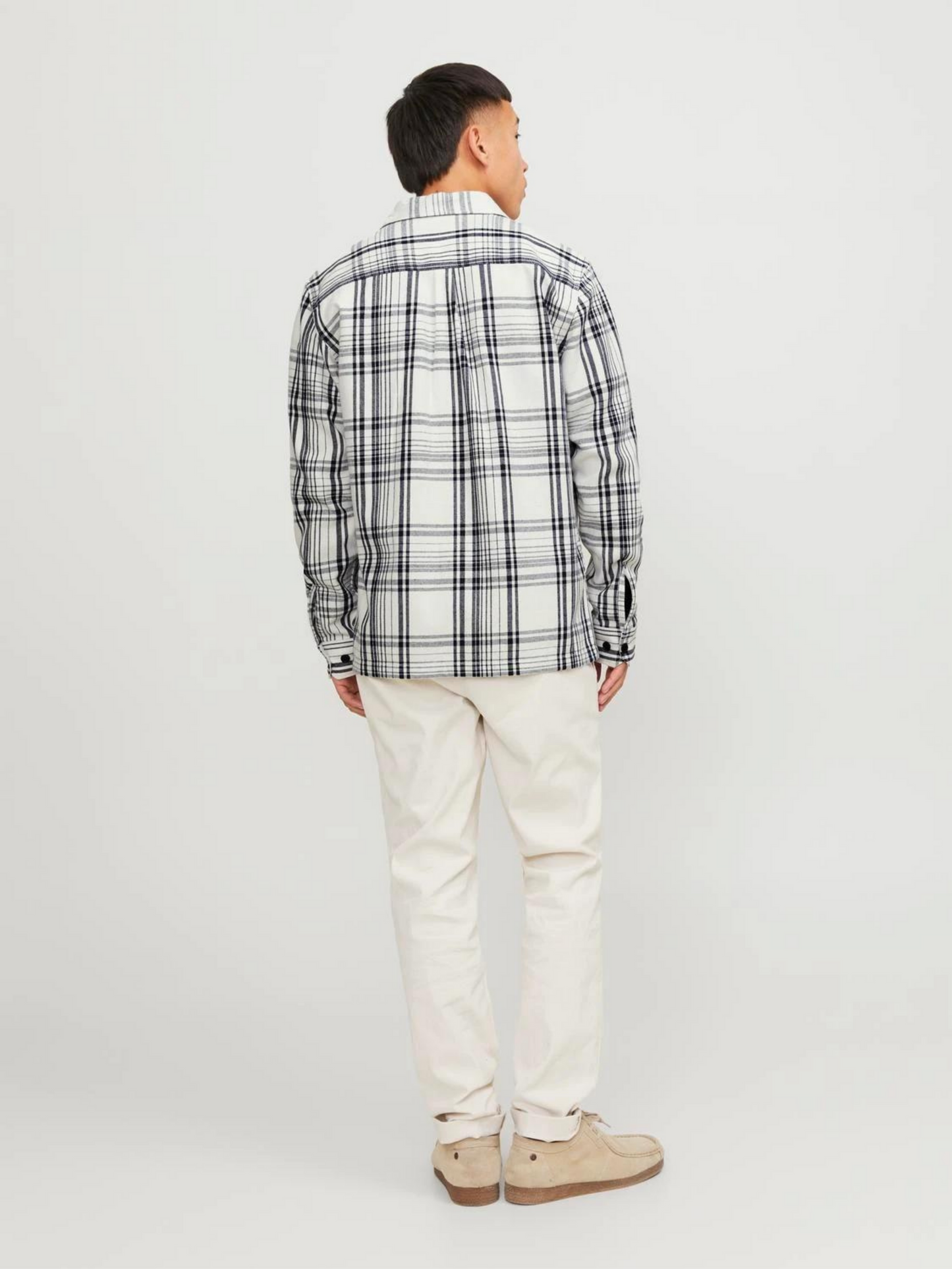 JPRCCROY SPRING CHECK OVERSHIRT L/S SN